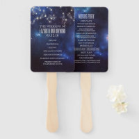 Zodiac-Zeichen | Constellation Wedding Program
