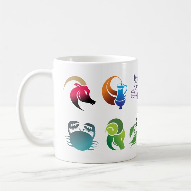 Zodiac-Zeichen-Tasse Tasse (Links)