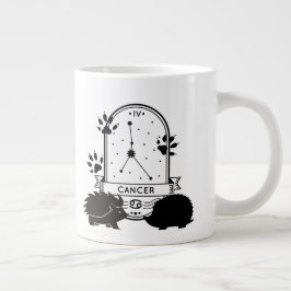 Zodiac-Zeichen und Matching-Haustiere. Krebs - Ige Jumbo-Tasse