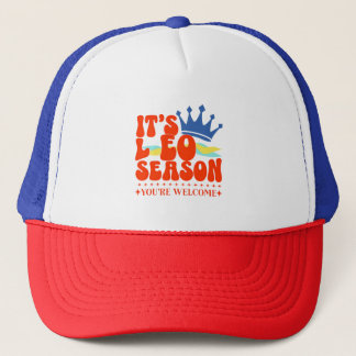 ZodiacLEO Saison Du bist willkommen T-Shirt Truckerkappe
