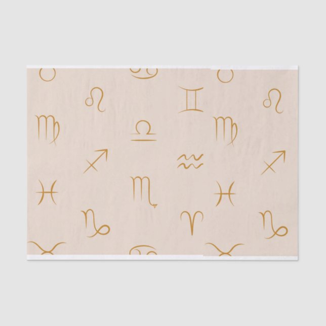 Zodiakartpapier Seidenpapier (Vorderseite)