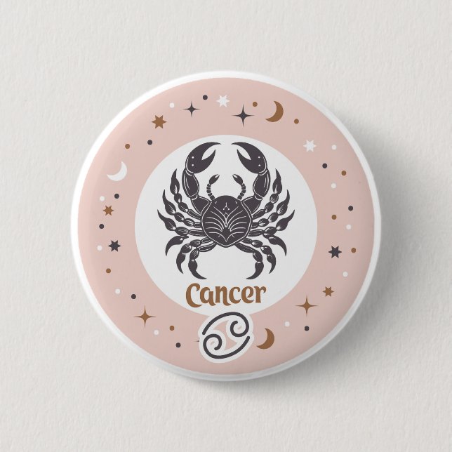 Zodiakarzinom Button (Vorderseite)