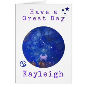 Zodiakarzinom, Horoskop Geburtskarte