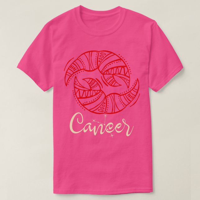 Zodiakarzinom T-Shirt (Design vorne)
