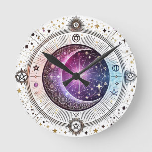Zodiakatastrologie Runde Wanduhr