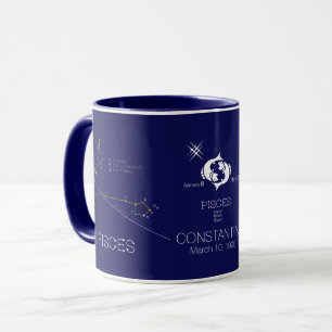 Zodiakonstellation Tasse