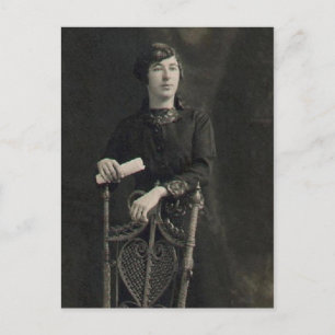 Zoé bei 18 postkarte