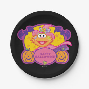 Zoe Frohe Halloween Pappteller
