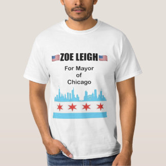 Zoe Leigh für Bürgermeister von Chicago T - Shirt 