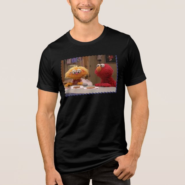 Zoe, Rocco & Elmo Tri-Blend Shirt (Vorderseite)
