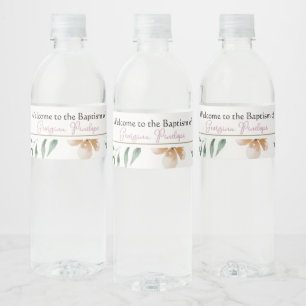 Zoe Wine Label Wasserflaschenetikett