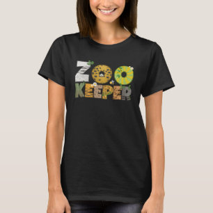 Zoeper Keeper African Savanna Wildlife Animal Prin T-Shirt