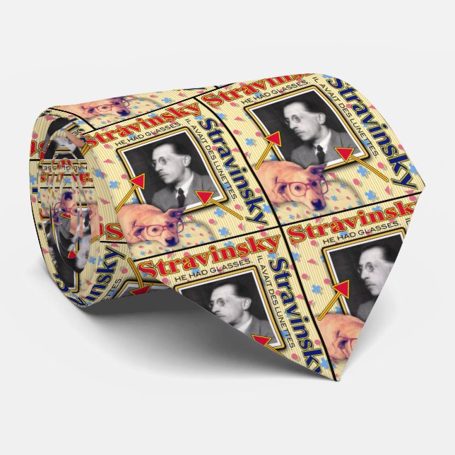 ZoeSPEAK - Stravinsky Krawatte (Gerollt)