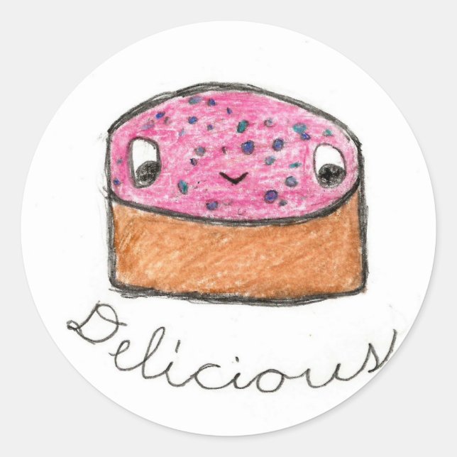 Zoey: Rundaufkleber Runder Aufkleber (Vorderseite)