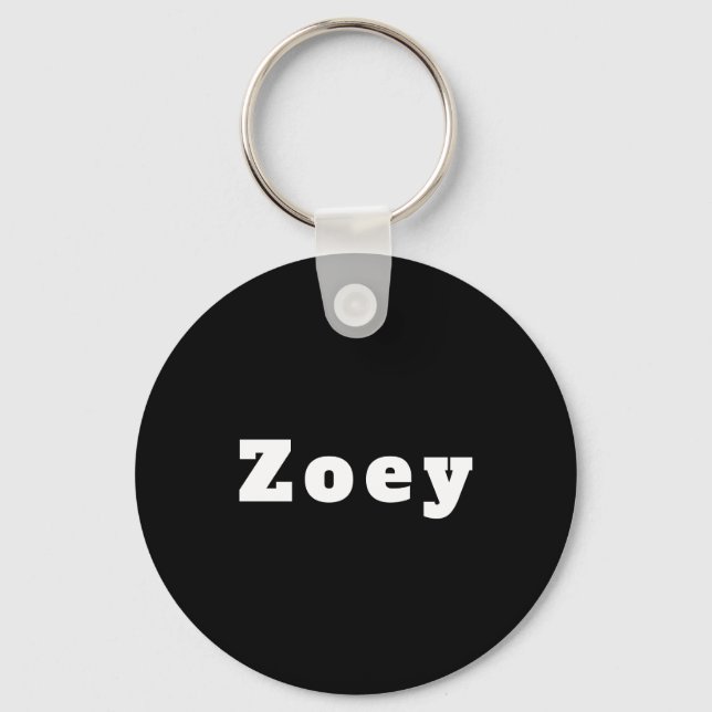 Zoey Schlüsselanhänger (Vorderseite)