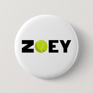 Zoey Tennis Button