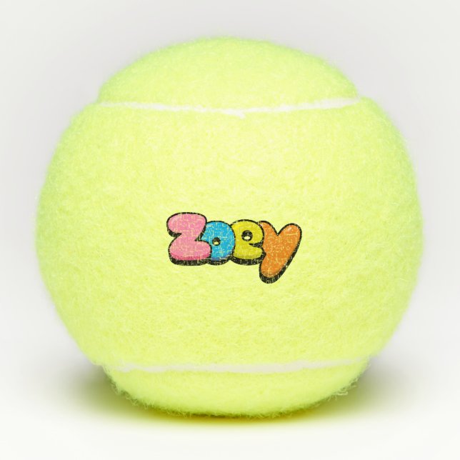 Zoey Tennisbälle (Vorderseite)