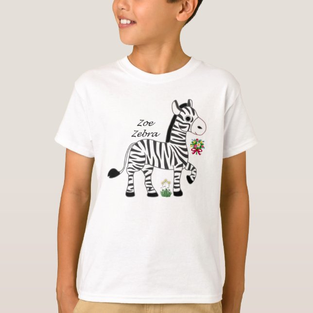 ZoeZebra T-Shirt (Vorderseite)