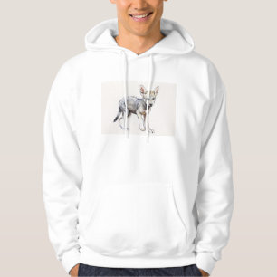 Zögernarabischer Wolf-Welpe 2009 Hoodie