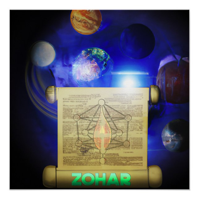 Zohar Kabbalah Poster (Vorderseite)