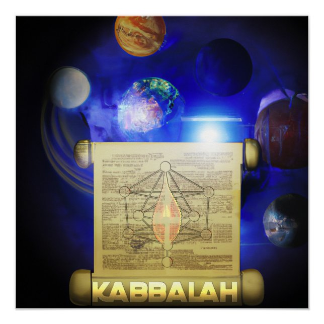 Zohar Kabbalah Poster (Vorderseite)