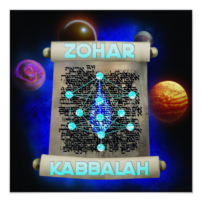 Zohar Kabbalah Poster (Vorderseite)