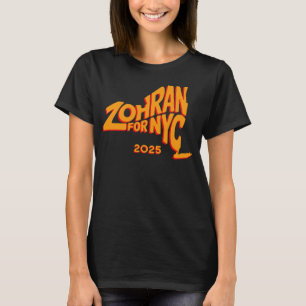 Zohran für NYC 2025 T-Shirt, Progressive Kampagne T-Shirt