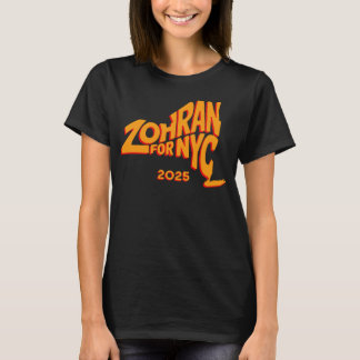 Zohran für NYC 2025 T-Shirt, Progressive Kampagne T-Shirt