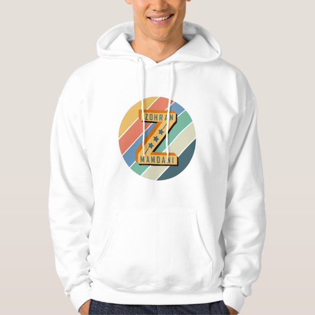 Zohran Mamdani – Bold Political Support Design Hoodie (Vorderseite)