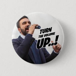 Zohran Mamdani - Erhöhen Sie die Lautstärke Button