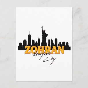 Zohran Mamdani für Bürgermeister NYC Demokratisch Postkarte
