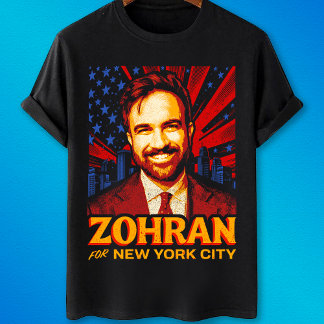 Zohran Mamdani für New York Bürgermeister 2025 T-Shirt