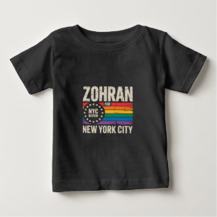 Zohran Mamdani Für NYC Bürgermeister LGBTQ Demokra Baby T-shirt