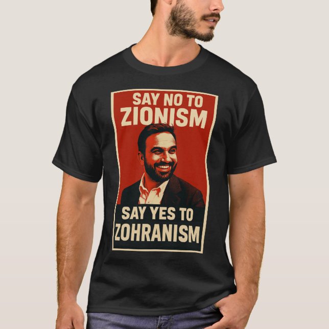 Zohran Mamdani Herren T-Shirt (Vorderseite)