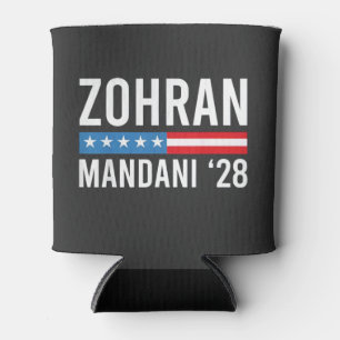 Zohran Mamdani NYC Bürgermeister Kandidat USA Flag Dosenkühler