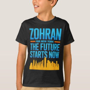 Zohran Mandani Für Nyc Major 2025 Die Zukunft Star T-Shirt