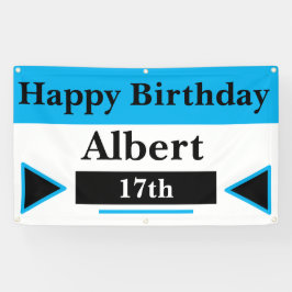 Zoll 17 Geburtstag Banner