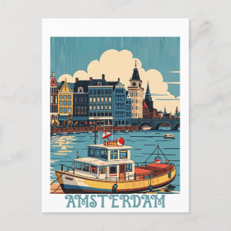 Zoll Amsterdam Niederlande Postkarte
