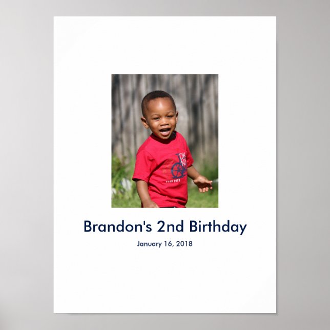 Zoll-Anmeldung für das 2. Foto im Party Board zwei Poster (Vorne)