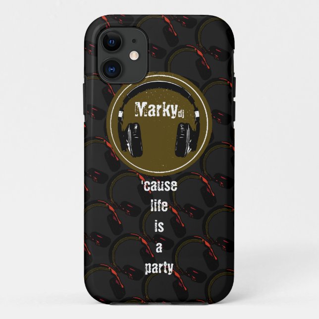 Zoll-Dj Case-Mate iPhone Hülle (Rückseite)
