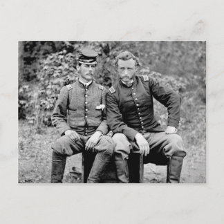 Zoll & Gefangener, 1862 Postkarte