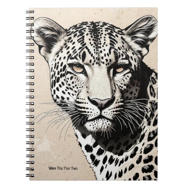 ZOLL: Leopard | Notebook-Journal Notizblock (Vorderseite)