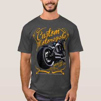 Zoll-Motorrad von Wisconsin T-Shirt