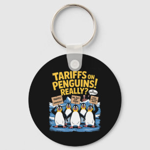 Zoll Pinguine Flossen hoch Heard Island Lustige Re Schlüsselanhänger