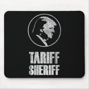 Zoll-Sheriff Lustiger Präsident Trump Politische S Mousepad