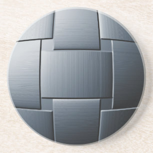 Zoll-Untersetzer "Ball of Steel" Sandstein Untersetzer