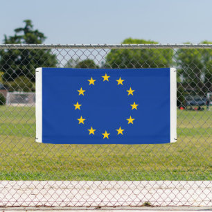 Zollbanner-Zeichen der EURO-Zone Banner