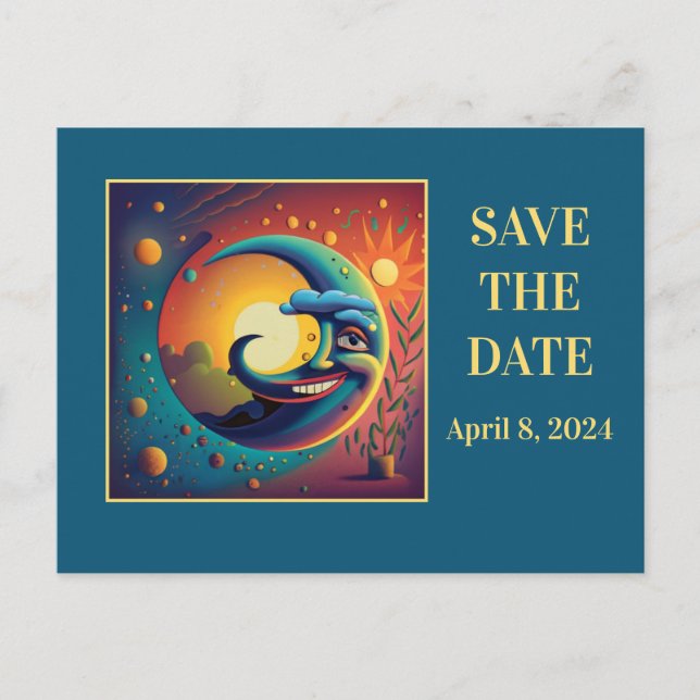 ZOLLBARE PARTY EINLADUNGEN DER ECLIPSE (Vorderseite)