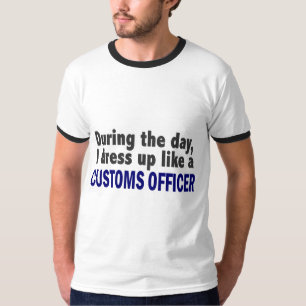 Zollbeamte während des Tages T-Shirt