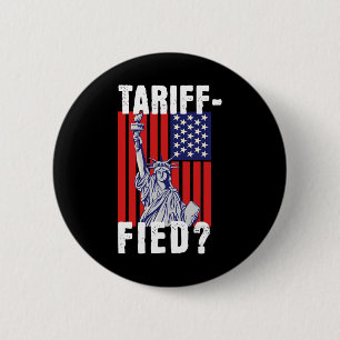 Zollbehaftete politische Trump-Bekleidung Button
